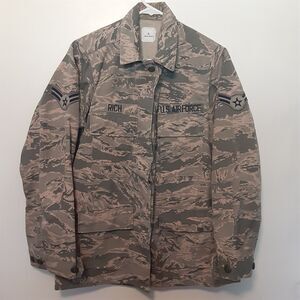 Official Air Force Utility Coat Digitized Tiger Camo Women's Size 6L